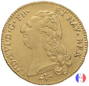 48 livres (doppio luigi d'oro) - II tipo 1786 (Lione)