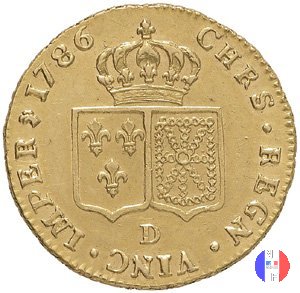 48 livres (doppio luigi d'oro) - II tipo 1786 (Lione)