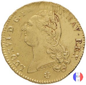 48 livres (doppio luigi d'oro) - II tipo 1786 (La Rochelle)