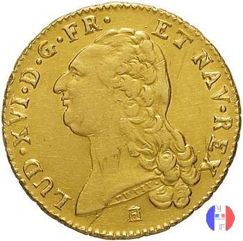 48 livres (doppio luigi d'oro) - II tipo 1786 (Bordeaux)