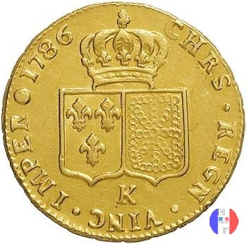 48 livres (doppio luigi d'oro) - II tipo 1786 (Bordeaux)