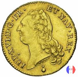 48 livres (doppio luigi d'oro) - II tipo 1787 (Metz)