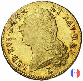 48 livres (doppio luigi d'oro) - II tipo 1787 (Nantes)