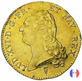 48 livres (doppio luigi d'oro) - II tipo 1791 (Bordeaux)