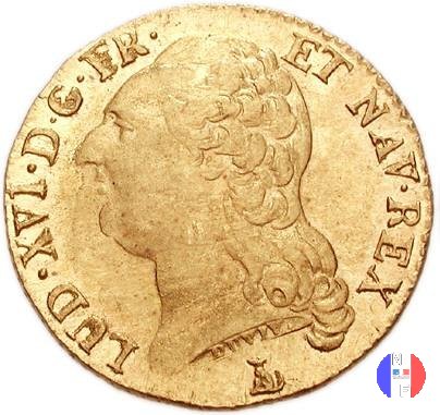 24 livres (luigi d'oro) - III tipo 1786 (Nantes)