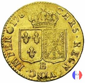 24 livres (luigi d'oro) - III tipo 1786 (Rouen)