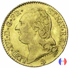 24 livres (luigi d'oro) - III tipo 1787 (La Rochelle)