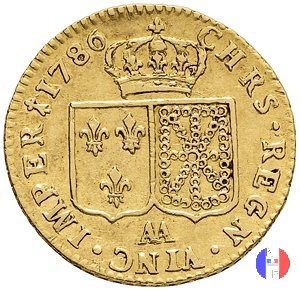 24 livres (luigi d'oro) - III tipo 1786 (Metz)