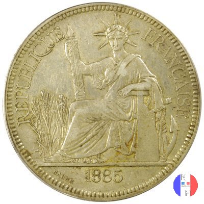 Piastra - Libertà 1885 (Parigi)