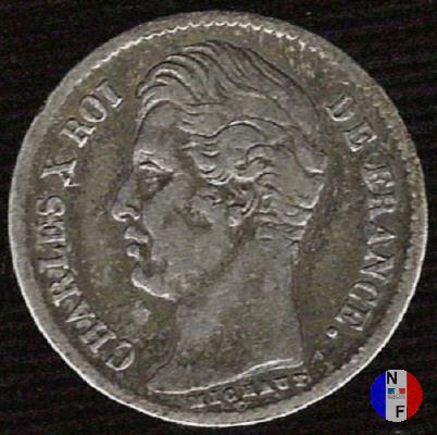 1/4 di franco 1830 (Parigi)