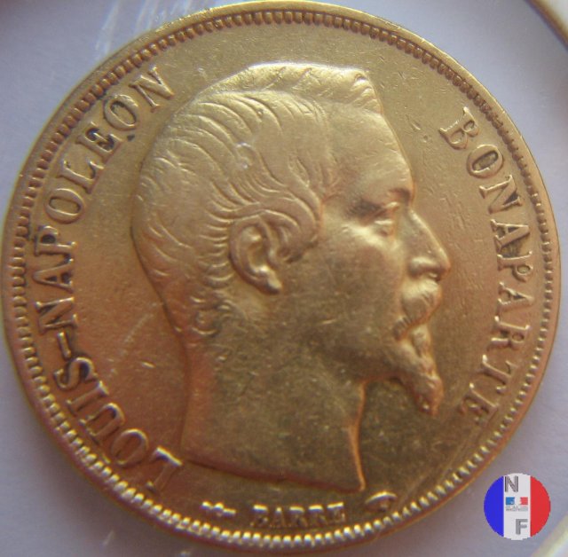 20 franchi Bonaparte 1852 (Parigi)