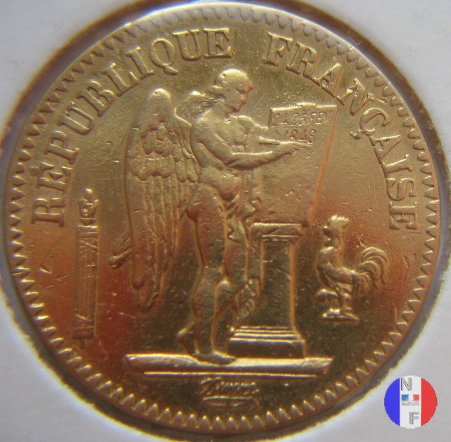 20 franchi Genio 1849 (Parigi)