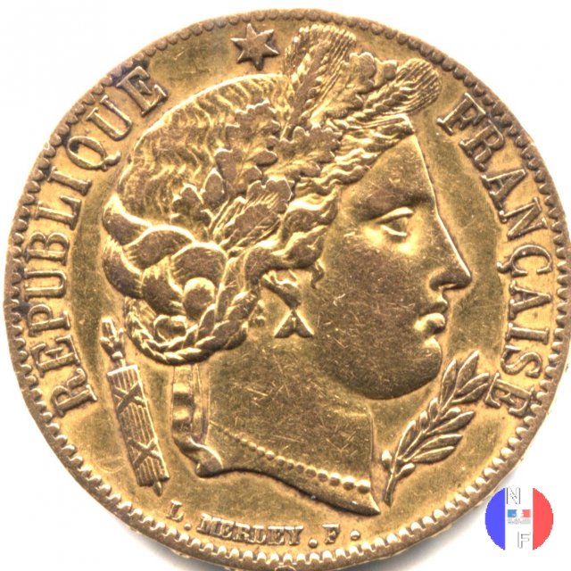 20 franchi Cerere 1849 (Parigi)