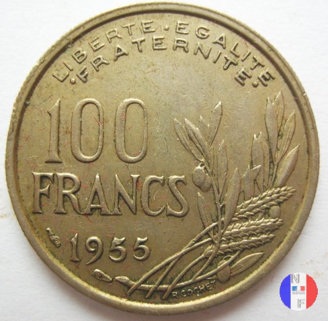 100 franchi 1955 (Parigi)