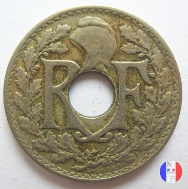 10 centesimi Lindauer 1918 (Parigi)