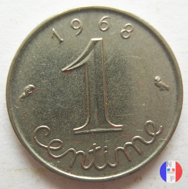 1 centesimo 1968 (Parigi)