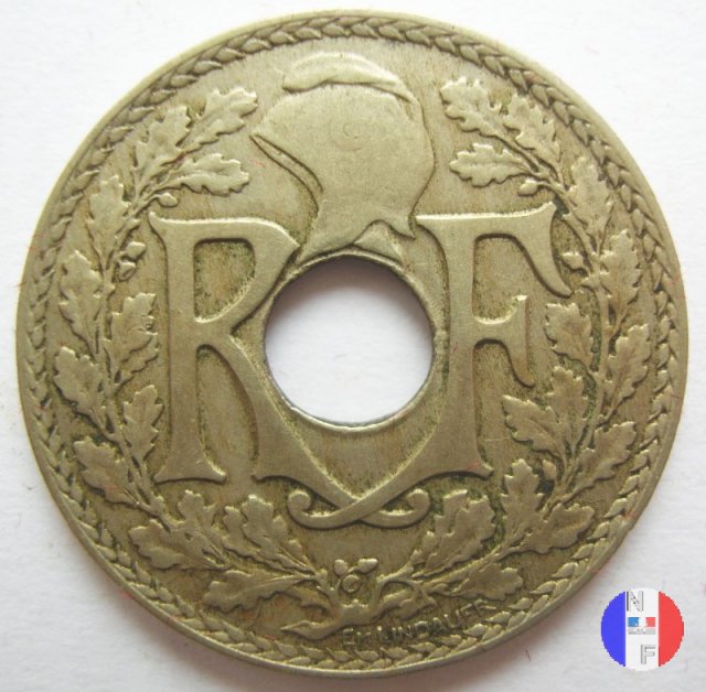 25 centesimi Lindauer - cupronickel 1923 (Parigi)