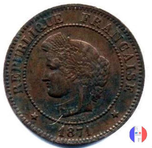 5 centesimi 1871 (Parigi)
