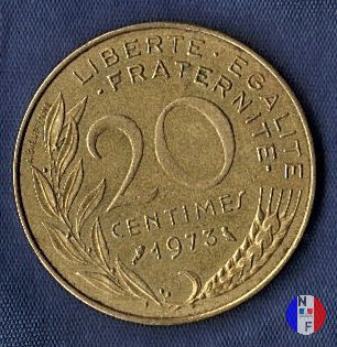20 centesimi 1973 (Parigi)