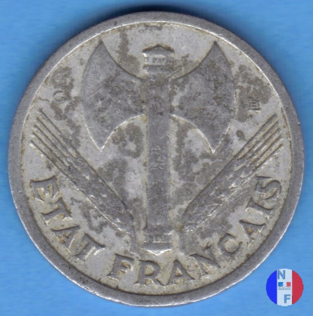 1 franco Bazor 1944 (Castelsarrasin)