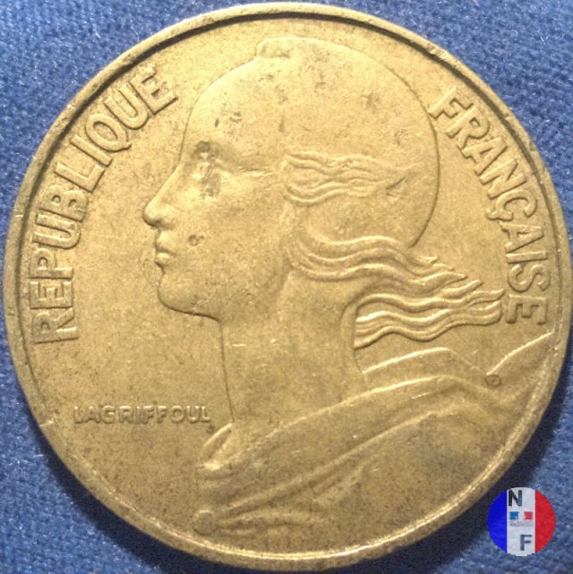 20 centesimi 1967 (Parigi)