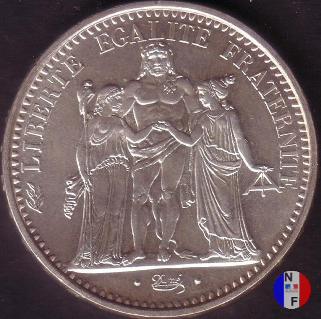 10 franchi Ercole 1967 (Parigi)