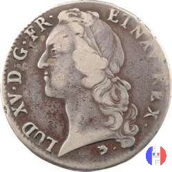 scudo "au bandeau" dal 1745 al 1748 1747 (Grenoble)