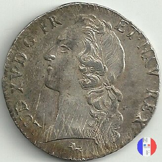 scudo "au bandeau" dal 1758 al 1762 1759 (Aix-en-provence)