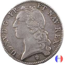 scudo "au bandeau" dal 1758 al 1762 1762 (Troyes)