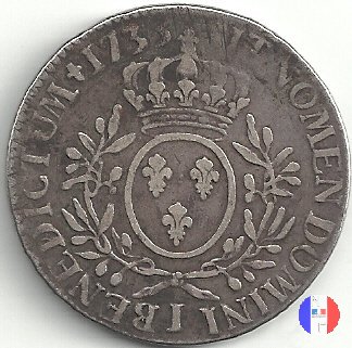 scudo " aux branches" dal 1734 al 1736 1735 (Limoges)
