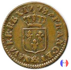 3 deniers (liard) 1778 (Aix-en-provence)