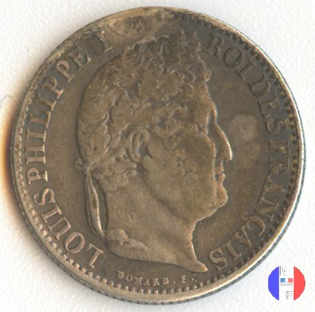 50 centesimi 1845 (Rouen)