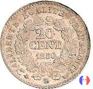 20 centesimi 1850 (Strasburgo)