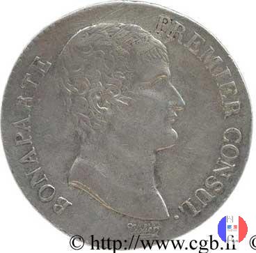 5 franchi Bonaparte 1803 (Bordeaux)