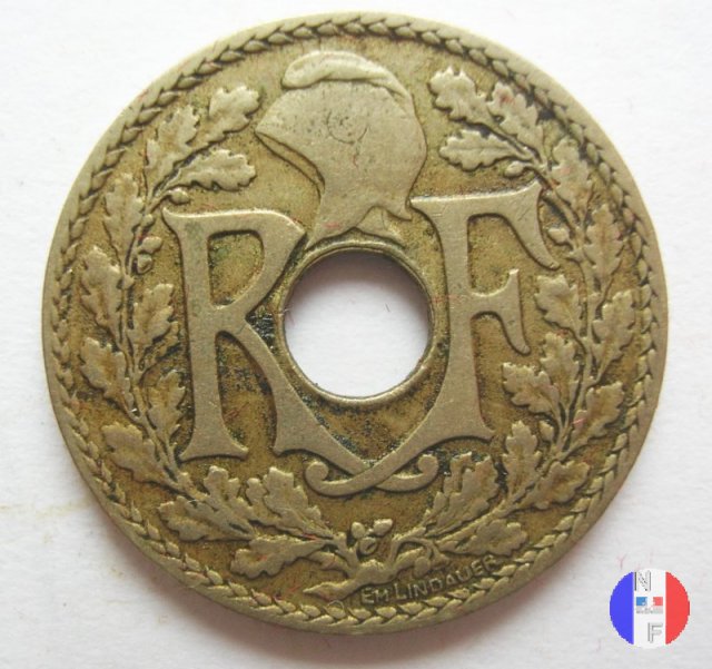 10 centesimi Lindauer 1920 (Parigi)